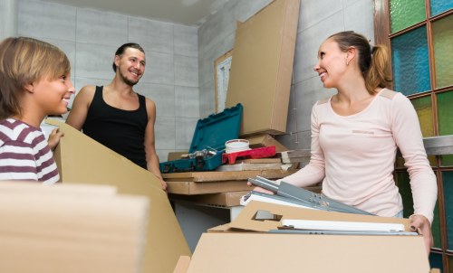 Customer raising a service concern during a moving job review