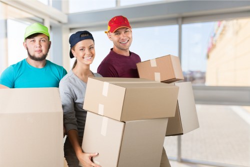 Business premises access and parking considerations for Commercial Moves in Kingston