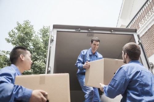 Man with a van helping with a local move in Kingston