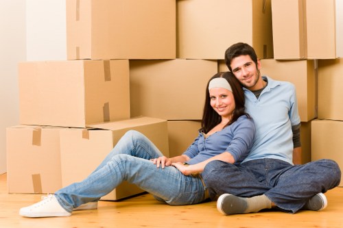 Local movers assisting with packing and transport for a Kingston relocation