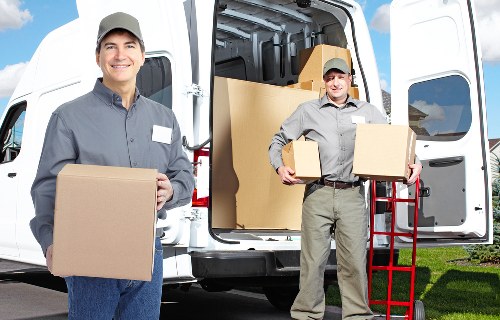 Household items packed and ready for removals in Kingston