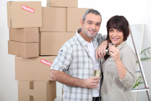 Commercial removal van support for Kingston office moves