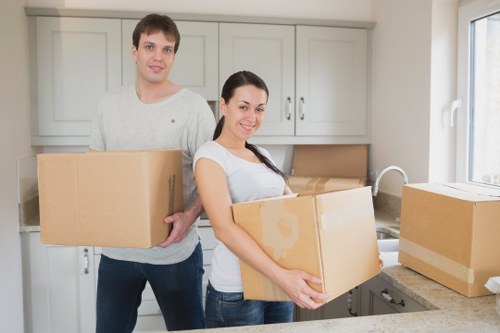Local Kingston moving team planning a removals day